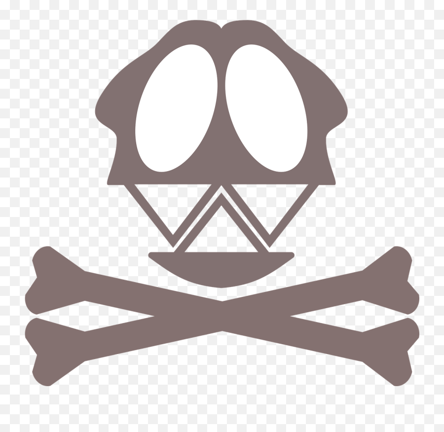 Death Skull Skull And Crossbones - Clip Art Emoji,Steam Salt Emoticon