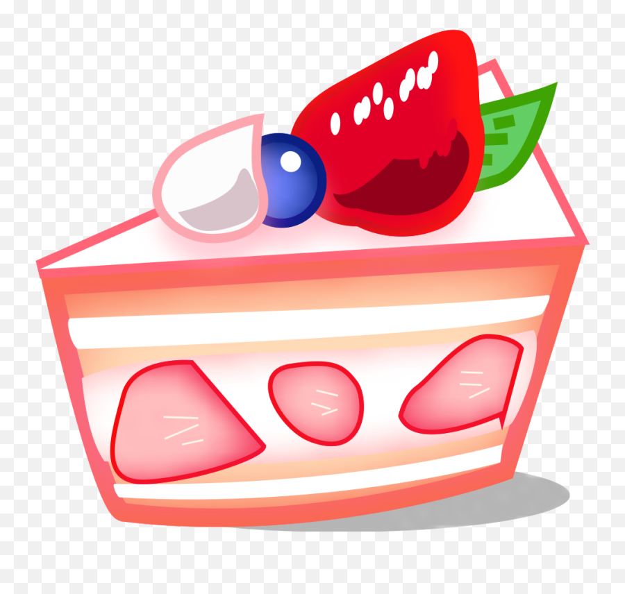 Phantom Open Emoji 1f370 - Clip Art,Emoji Cake