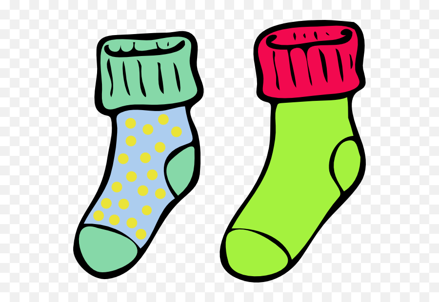 Silly Socks Png Royalty Free Png Files - Sock Clipart Emoji,Black Emoji Socks
