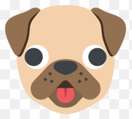 Emojione 1f436 - Dog Heart Eyes Emoji,Pig Emoji