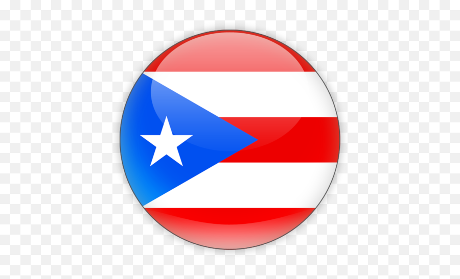 Round Icon - Puerto Rico Flag Icon Png Emoji,Puerto Rico Flag Emoji