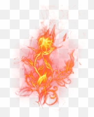 Transparent Fire Rose Png Clipart Picture - Red Emoji