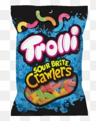 Trolli Sour Brite Crawler Peg Bag - Trollis Gummies Emoji,Emoji Pinatas