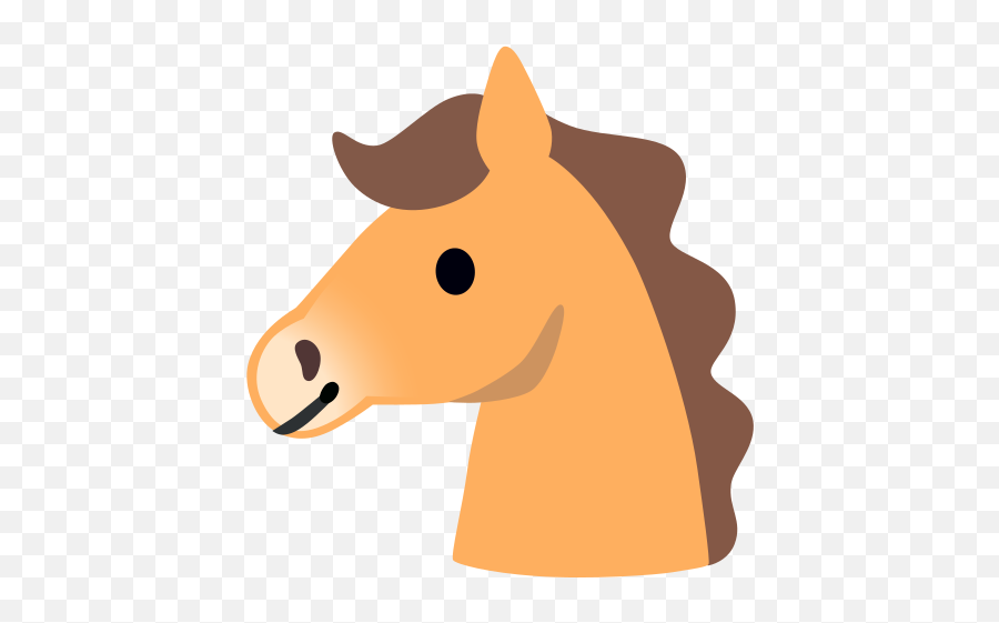 Horse Face Emoji - Cartoon,Horse Emoji Android