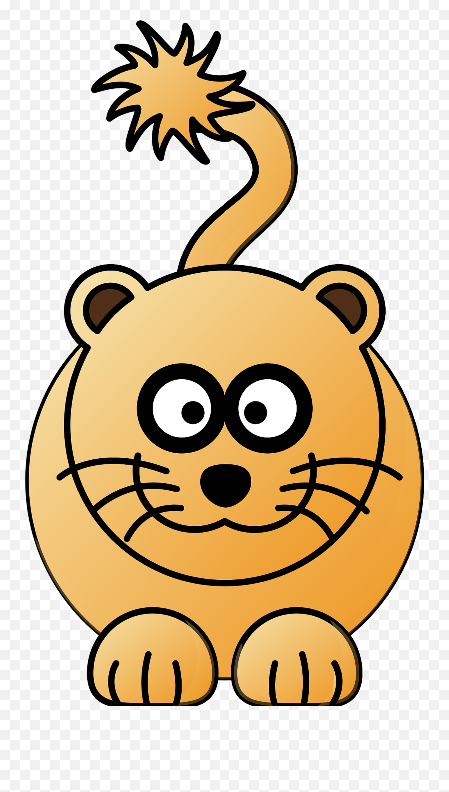 Cross - Cartoon Brown Lion Clipart Emoji,Cross Eyed Emoji