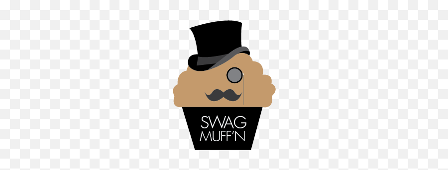 Monocle Designs Themes Templates And Downloadable Graphic - Muffin With A Top Hat Emoji,Emoji With Monocle