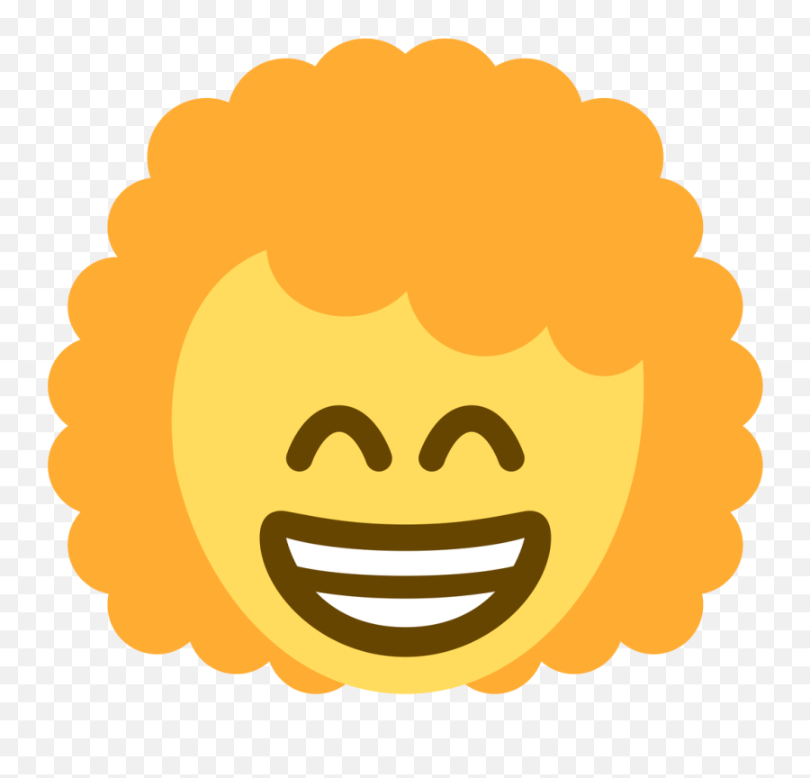 Emoji Ricci,Curly Hair Emoji