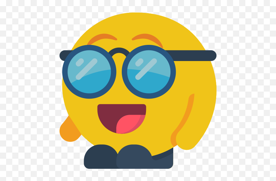 Nerd - Free People Icons Happy Emoji,Nerdy Glasses Emoji