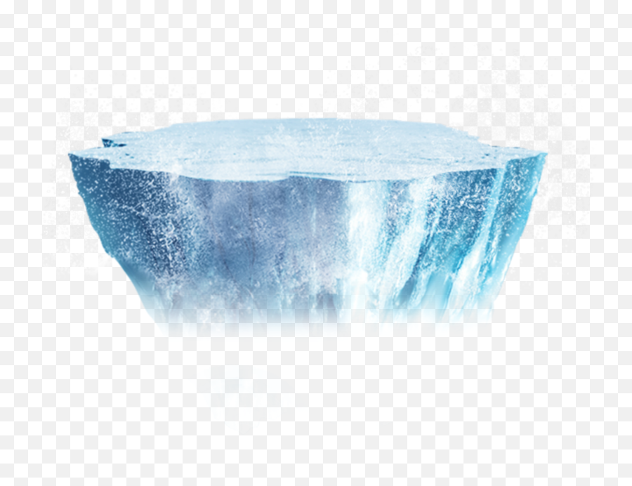 Ftestickers Winter Ice Iceberg Sticker - Serveware Emoji,Iceberg Emoji
