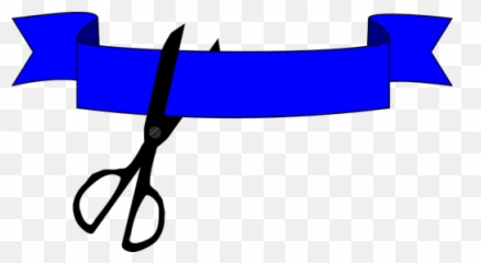 Ribbon Cutting - Free Clip Art Ribbon Cutting Emoji,Breast Cancer Ribbon Emoji
