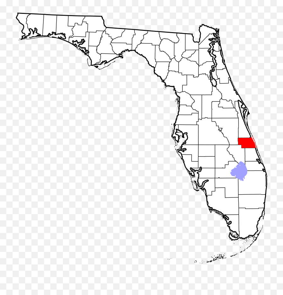 Highlighting Indian River County - Florida First Coast Map Emoji,Florida Emoji