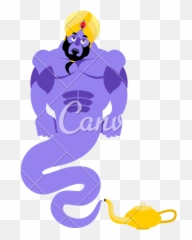 Genie Sad Emoji From Lamp - Magisch Emoji,Scorpio Emoji