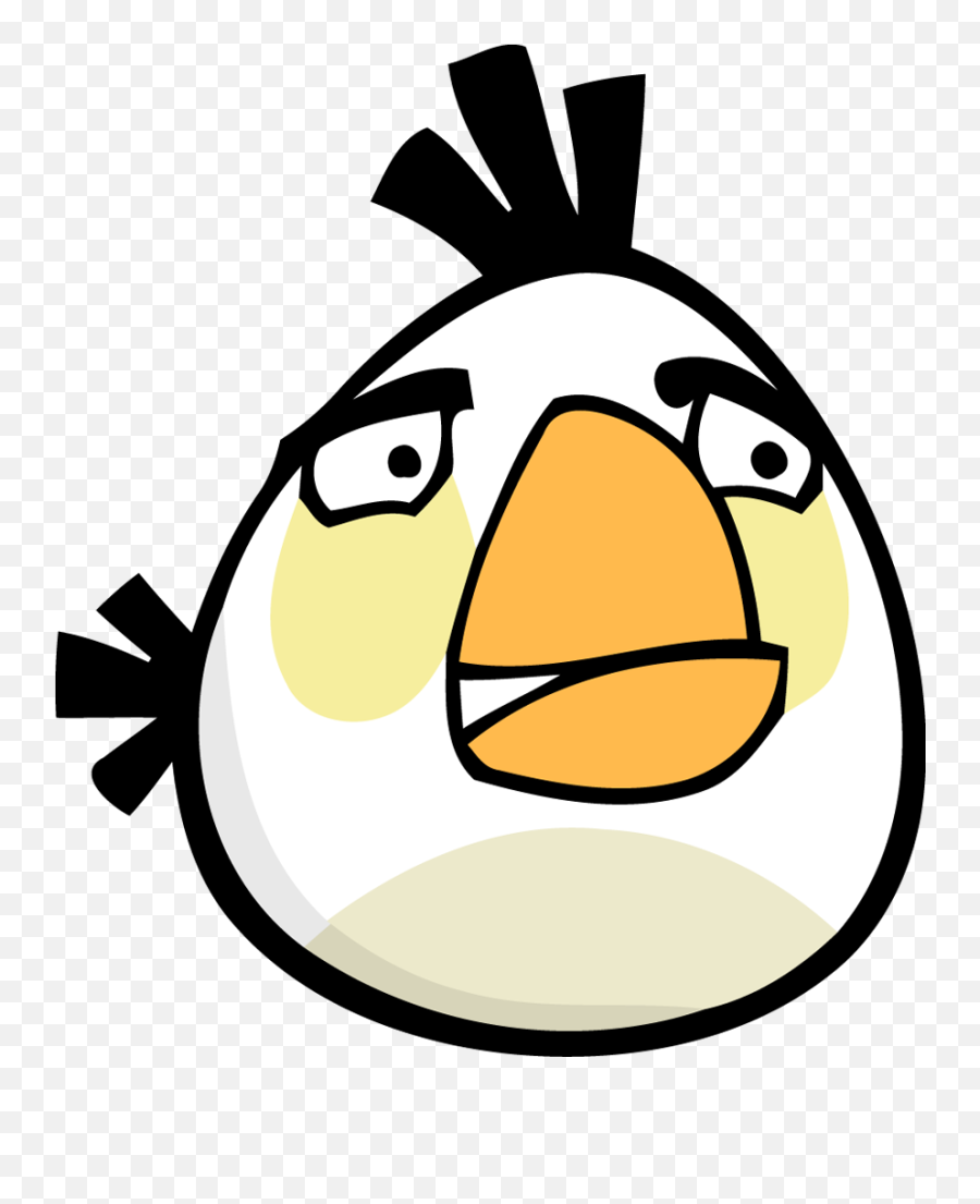 Angry Bird White Icon - Angry Birds Png Icon Emoji,White Bird Emoji