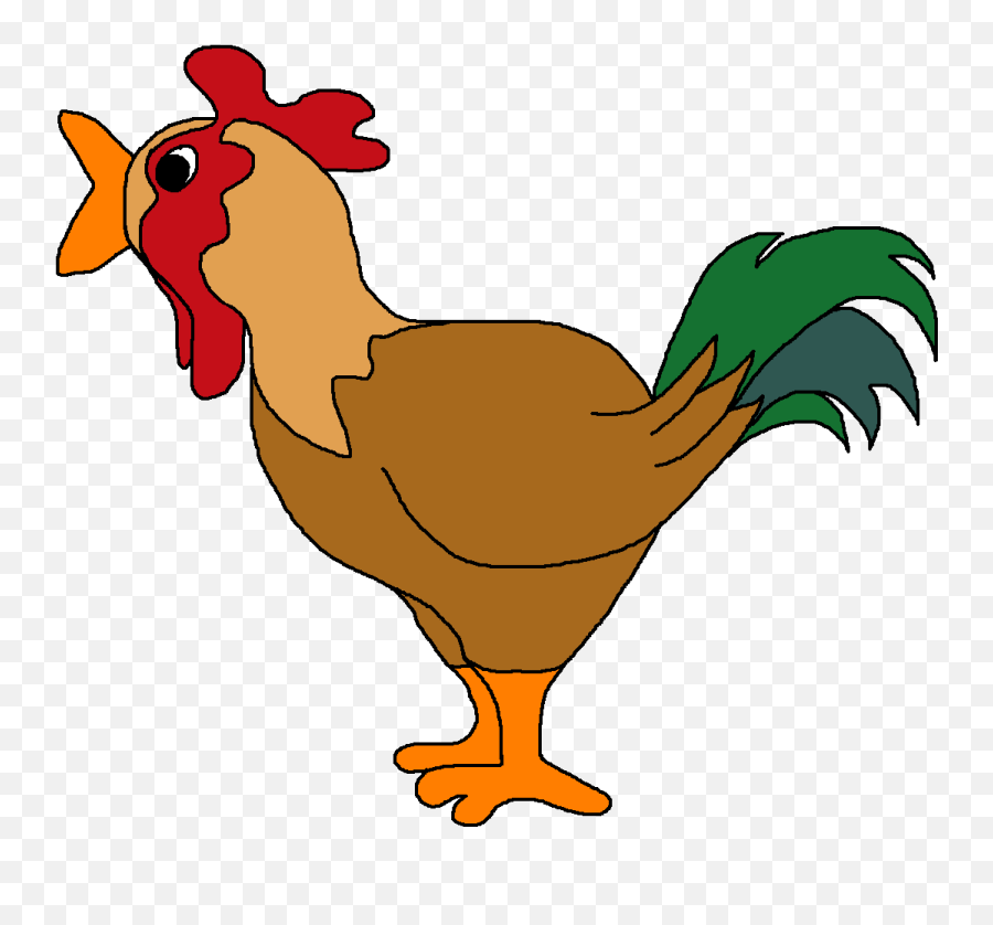 Rooster Clip Art Cartoon Free Clipart Images - Rooster Clipart Emoji,Rooster Emoji