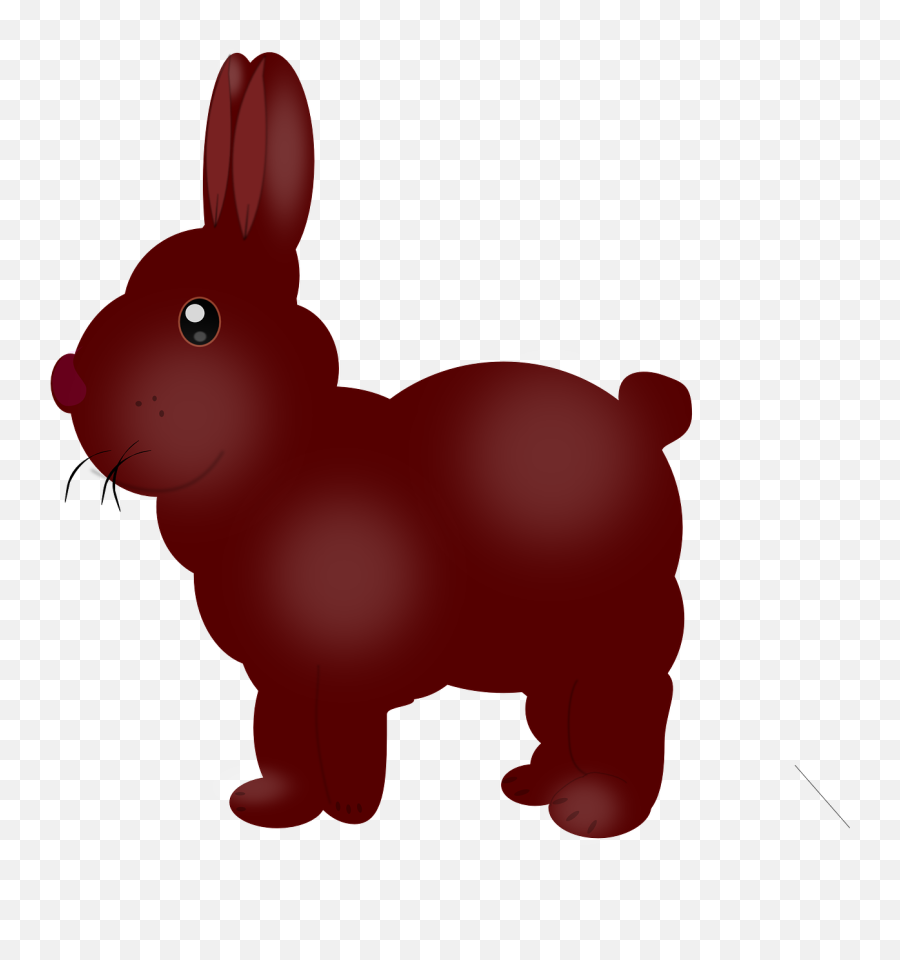 Bunny Pet Animal Rabbit Mammal - Chocolat Bunny Animated Emoji,Rabbit Egg Emoji