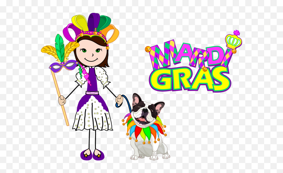 Mardi Gras Celebration 6 Clipart - Mardi Gras Clipart Cute Emoji,Parade Emoji