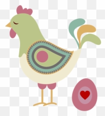 Resumen De Huevo Y La Gallina - Cartoon Transparent Hen Png Emoji,Emoticono Corazon