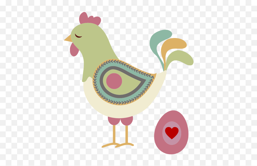 Resumen De Huevo Y La Gallina - Cartoon Transparent Hen Png Emoji,Emoticono Corazon