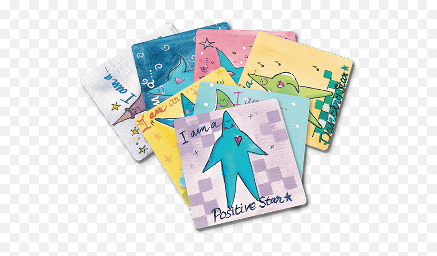 Relax Kids Star Cards The Calm Within - Relax Kids Affirmation Cards Emoji,Star Emotion