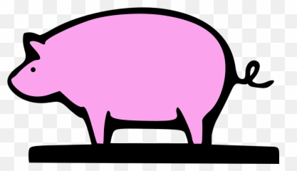 Free Pork Pig Illustrations - Pig Clip Art Free Emoji,Pig Emoji