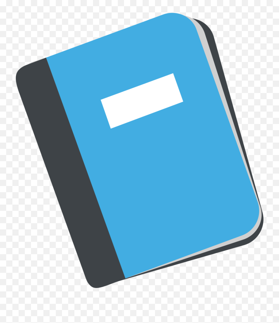 Emojione 1f4d3 - Emoji Notebook Png,Notebook Emoji