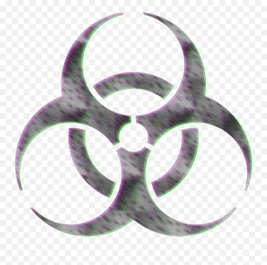 Biohazard Bio - Biohazard Symbol Transparent Background Emoji,Biohazard Emoji