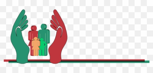 Hands Protect Protection - Child Policy Background Emoji