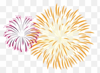 Clipart Fireworks Sparks Transparent - Celebration Png Emoji