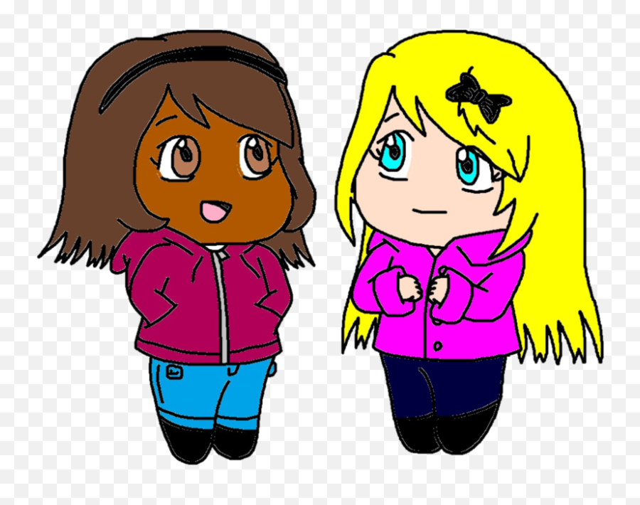 Library Of Jpg Transparent Library Of 2 Girls Talking Going - Wh Questions Spiegazione Scuola Primaria Emoji,Two Girls Emoji