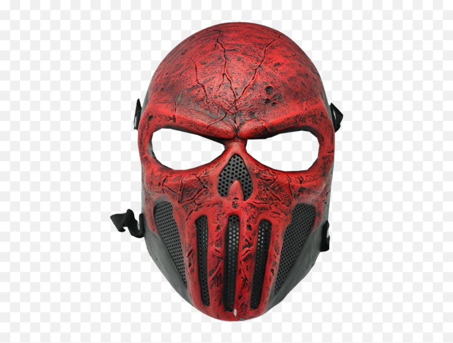 Red Mask - Mask Transparent Red Emoji,Red Mask Emoji