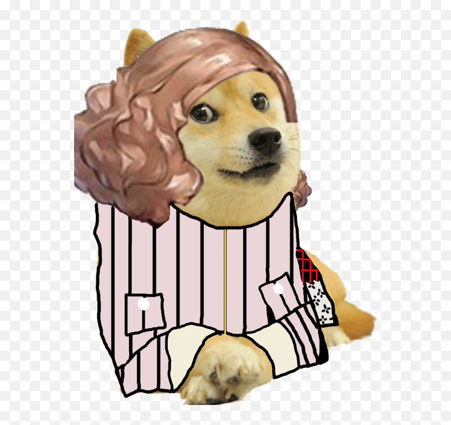 A Particularly Rushed Haru Doge Sorry For Little Detail I - Doge Meme Template Png Emoji,Puppy Dog Emojis