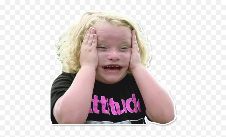 Honey Boo Boo Stickers For Telegram - Here Comes Honey Boo Boo Emoji,Boo Boo Emoji