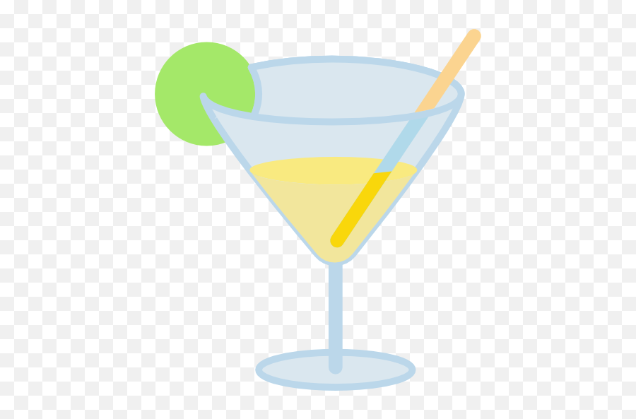 Glass Free Vector Icons Designed - Classic Cocktail Emoji,Martini Glass And Party Emoji