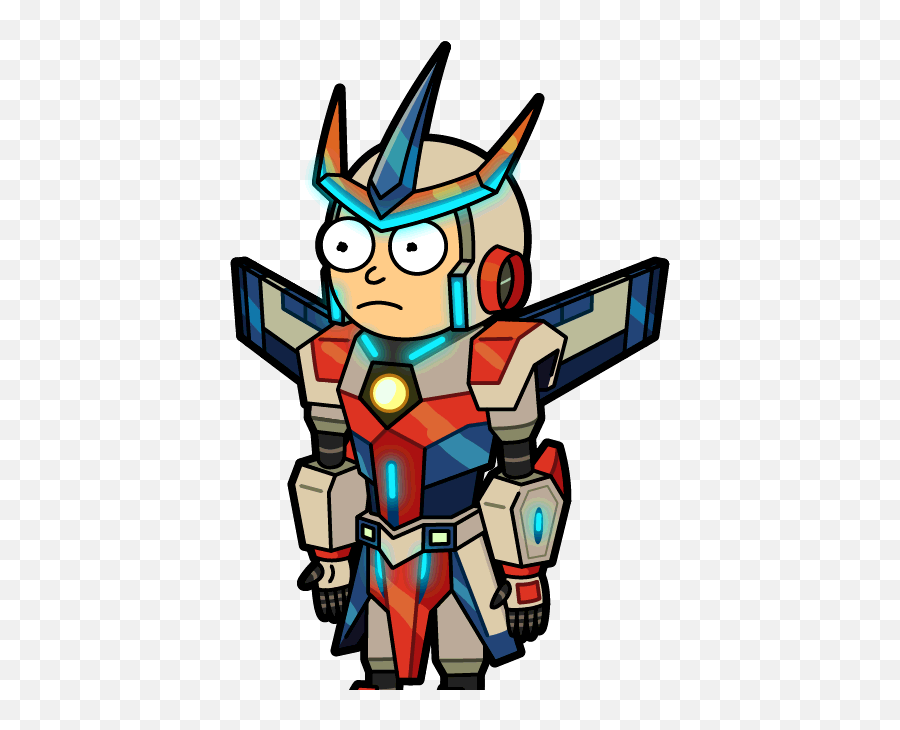 359 - Badass Suit Morty Pocketmortysnet Rick And Morty Badass Suit Emoji,Rick And Morty Emojis