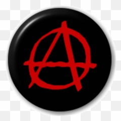Small 25mm Lapel Pin Button Badge Novelty Anarchy Red - Clothing Emoji,Anarchy Emoji