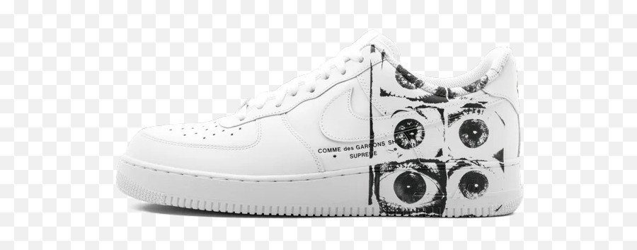 Com De Garcon Air Force - Nike Air Force 1 Supreme Comme Des Garcons Emoji,Air Force 1 Emoji