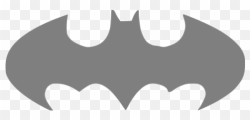 Gray Batman 24 Icon - Gray Batman Logo Png Emoji,Batman Emoticon