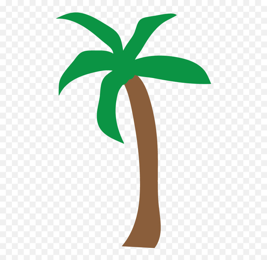 Download Palm Tree Beach Clip Art - Palm Tree Clipart With Clipart Palm Tree Emoji,Beach Emoji Png