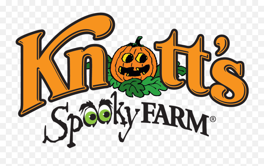 Spooky Farm Logo Clipart - Knotts Merry Farm Emoji,Happy Halloween Emoticons