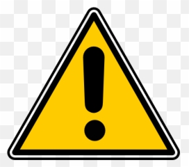 Free Dangerous Cliparts Download Art - Exclamation Mark Sign Png Emoji