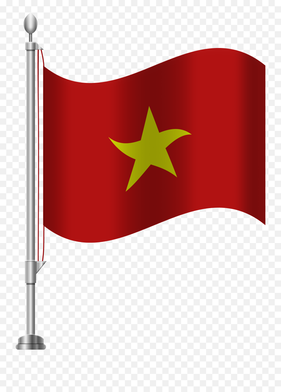 Vietnam Flag Clipart Emoji,Vietnamese Flag Emoji