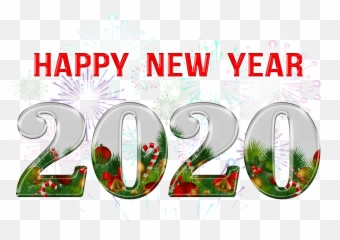 Happy New Year 2020 Png Clipart - Graphic Design Emoji,Happy New Year Emojis