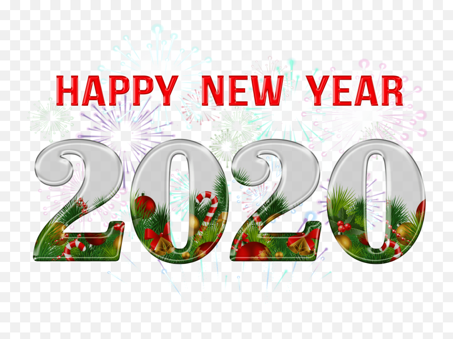 Happy New Year 2020 Png Clipart - Graphic Design Emoji,Happy New Year Emojis