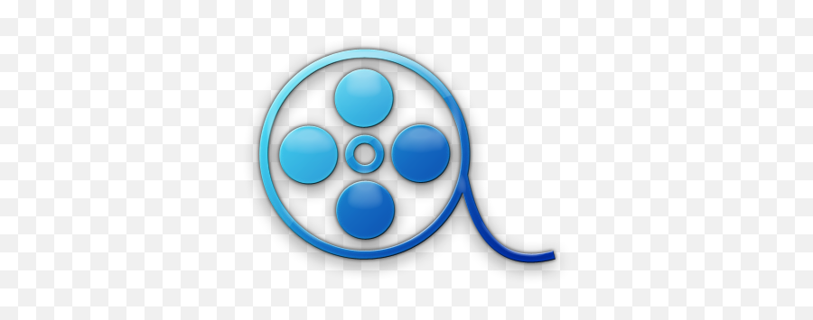 15 Movie Reel Icon Images - Movie Blue Icon Png Emoji,Emojibase