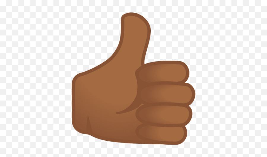Black Thumbs Up Clipart Thumb Up - Brown Thumbs Up Emoji Png,Hand Chicken Emoji