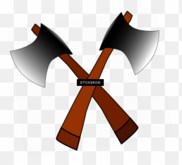 Axe Clipart Long Object Picture - Cleaving Axe Emoji,Axe Emoji