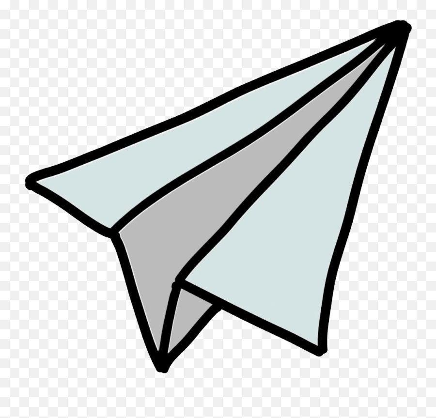 Paper Plane Png - Paper Airplane Transparent Background Emoji,Flexing Emoji Japanese