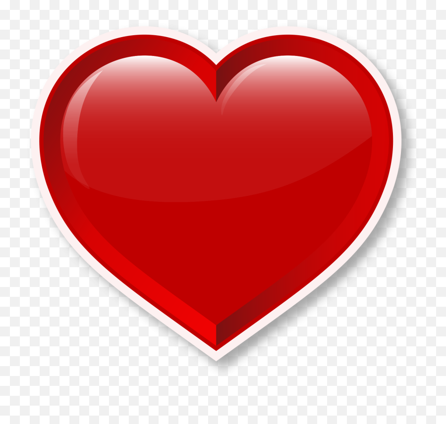 Cliparts - Heart Vector Emoji,Shiny Heart Emoji