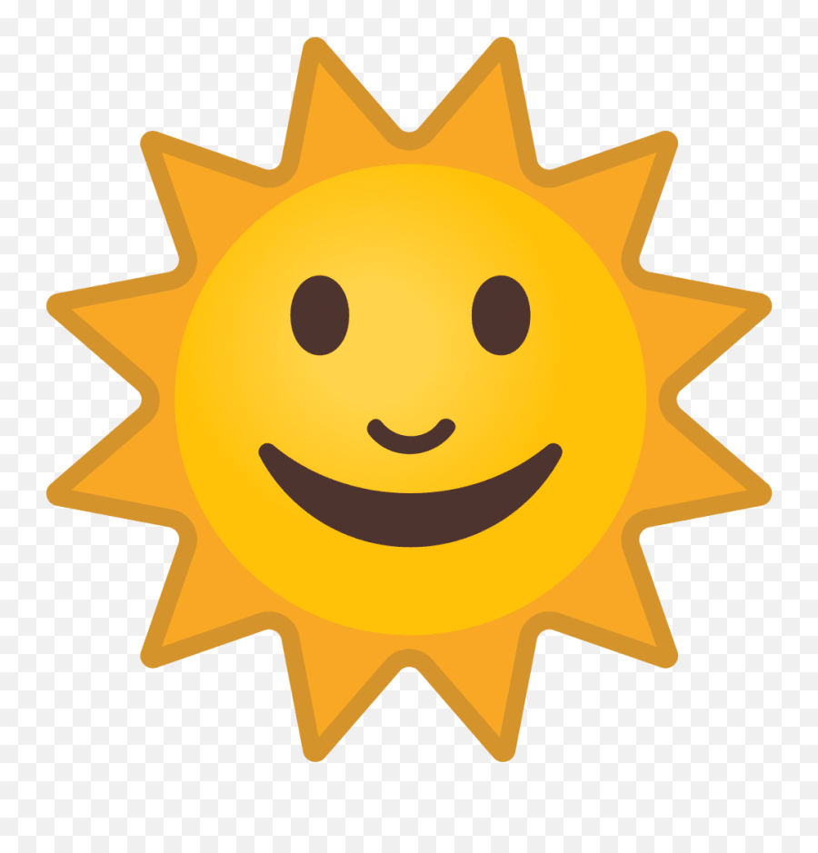 Download Happy Sun Emoji - Emoticon Sole,Blank Emoji