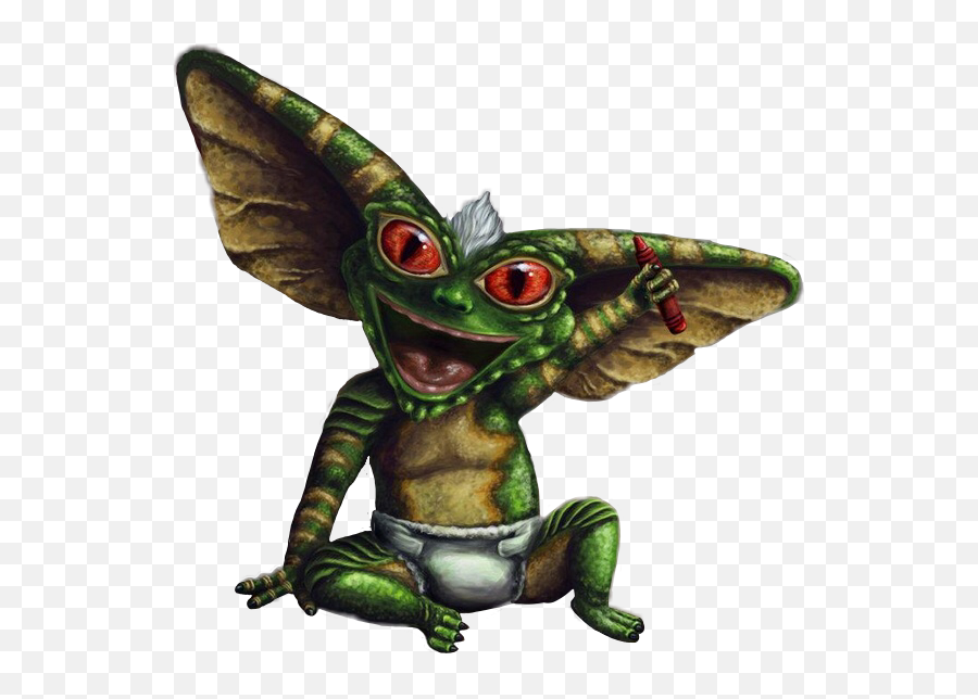 Gremlin Baby Horror Freetoedit - Gremlin Baby Emoji,Gremlin Emoji